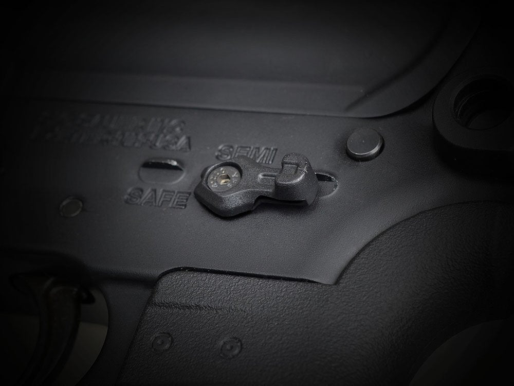 Strike Industries Ultimate Selector Switch kit 10 leve per AR-15, grigio, dettaglio 5