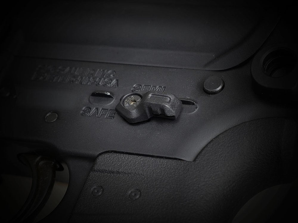 Strike Industries Ultimate Selector Switch kit 10 leve per AR-15, grigio, dettaglio 4
