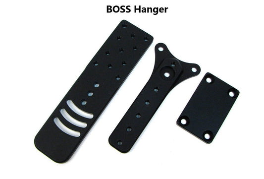Piastre nere del supporto fondina BSPS BOSS DOH Holster Hanger