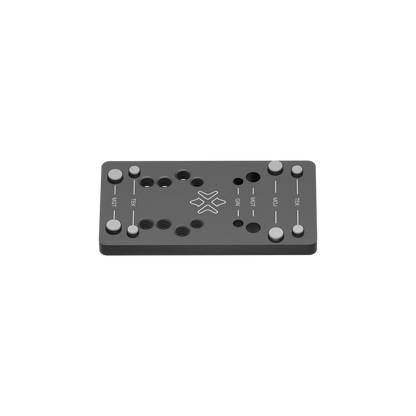 Attacco offset 45 gradi Vector Optics montato con un punto rosso Frenzy