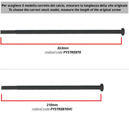 Toni System Calcio TST in polimero per Remington 870 (vite lunga)