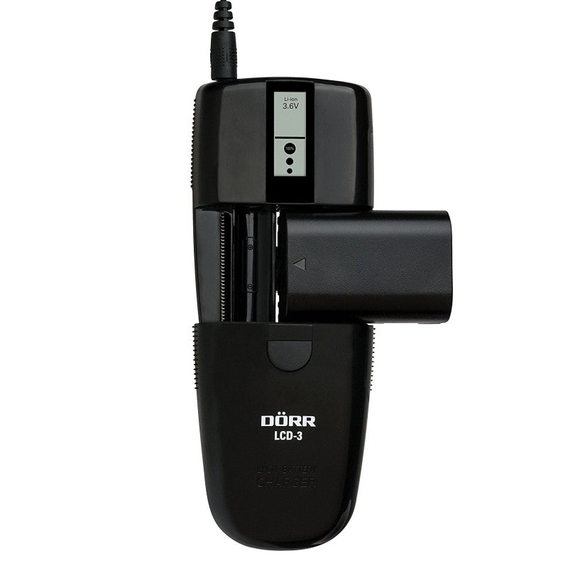 Dörr caricabatterie universale LCD-3 per batterie Li-Ion fotocamere