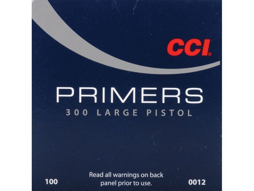 CCI Large Pistol Primers #300 100pz