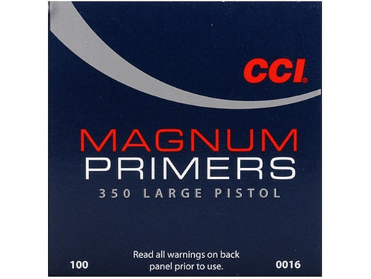 CCI Large Pistol Magnum Primers #350 100pz