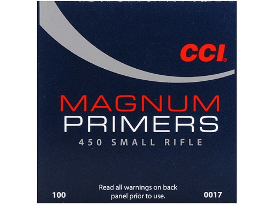 CCI Small Rifle Magnum Primers #450 1000pz