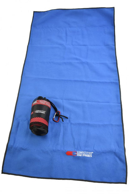 Double Alpha CED Sports Towel 1pc - Blue