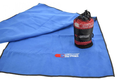 Double Alpha CED Sports Towel 1pc - Blue