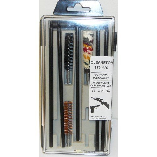 Cleanetor Kit Pulizia Pistola/Carabina Calibro 40, 10mm