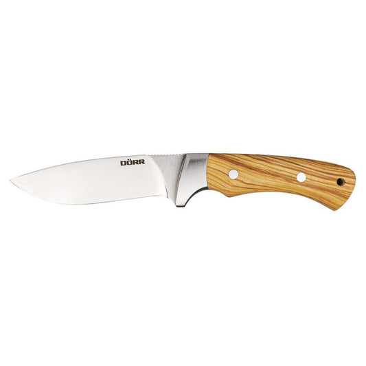 Dörr M-110 coltello a lama fissa manico in legno d'ulivo