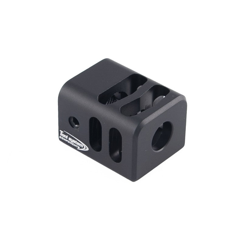 Toni System Compensatore minor per canne KKM per Glock, filetto 9/16x32 DX – Nero