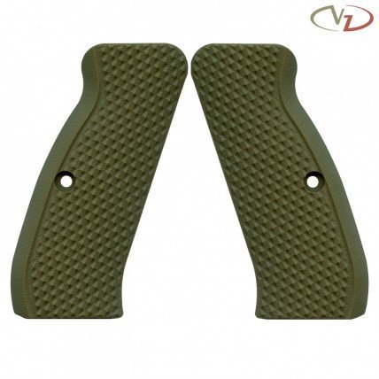 Cachas VZ Grips Diamond Back en G10 para CZ 75 - Army Green