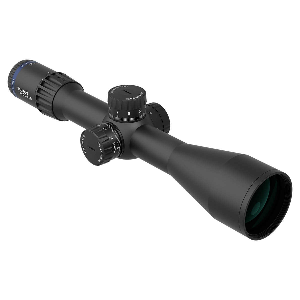 Torretta con zero stop del Vector Optics Tauron 4-32x56 ED FFP