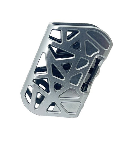 Double Alpha Academy X-Ray Aluminum Pouch Portacaricatore - Silver
