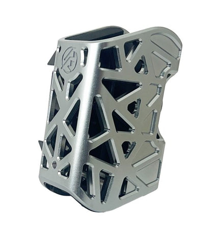 Double Alpha Academy X-Ray Aluminum Pouch Portacaricatore - Silver