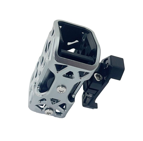 Double Alpha Academy X-Ray Aluminum Pouch Portacaricatore - Silver