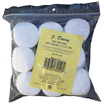 Dewey Pezzuole Tonde da 1-1/2" per Calibri .243-.27 Confezione 500pz