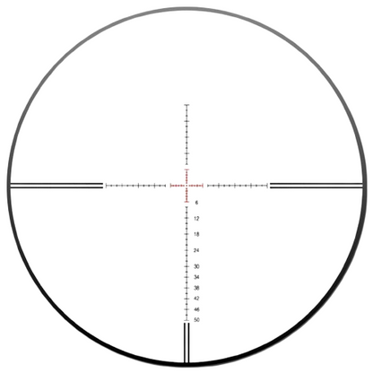 Discovery Optics Riflescope 30mm Tube 6-24x50mm FFP-L SFIR Illuminated Reticle