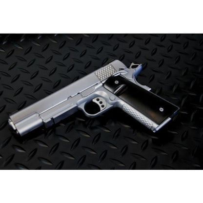 Strike Industries guancette 1911 PX-07 lisce nero semi-lucido, dettaglio 4