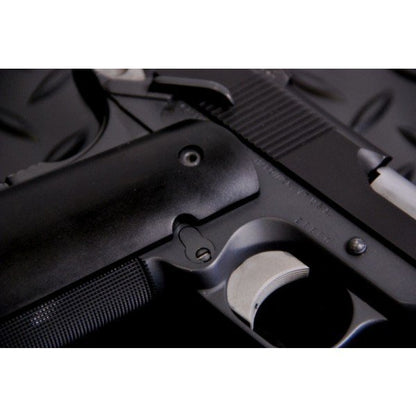 Strike Industries guancette 1911 PX-07 lisce nero semi-lucido, dettaglio 5