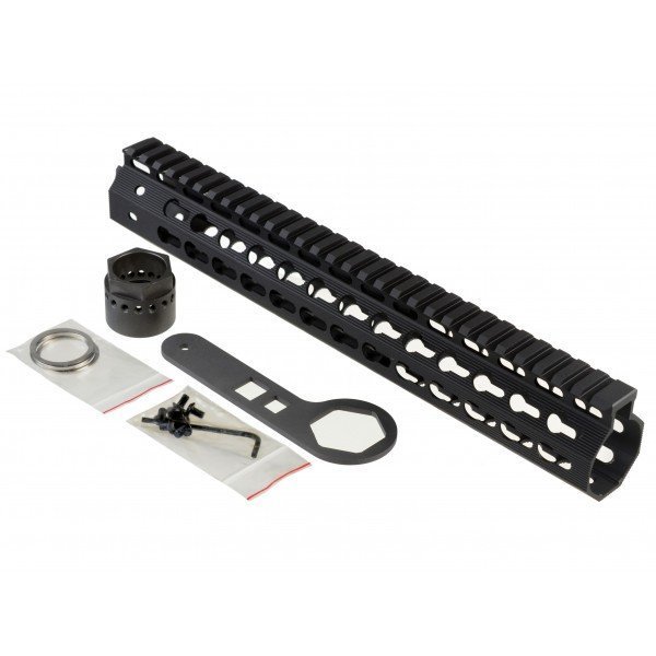 Strike Industries handguard Mega Fins G2 KeyMod per AR-15 15" nero, immagine 5 di 10