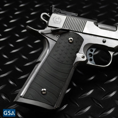 Guancette Strike Industries PX-11 Molded Flag Pattern per 1911, finitura opaca, immagine 2 di 3