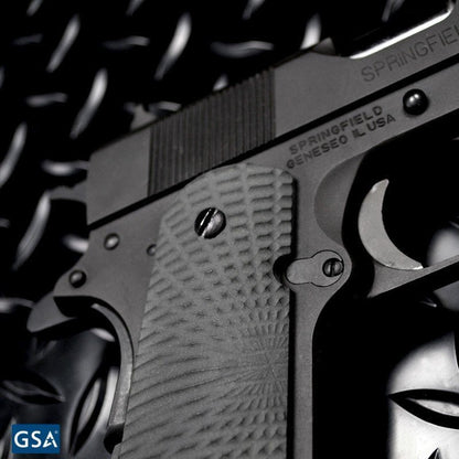 Guancette Strike Industries PX-04 Sunrise Pattern per 1911, immagine 3 di 3