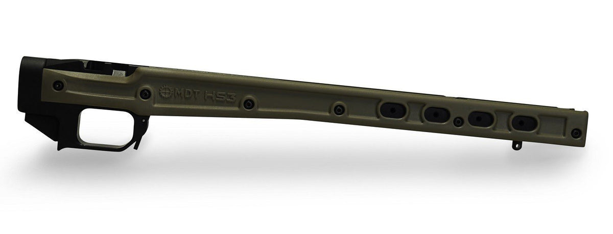 MDT Engineered Accuracy HS3 Remington 700 Short Action Right Flat Dark Earth