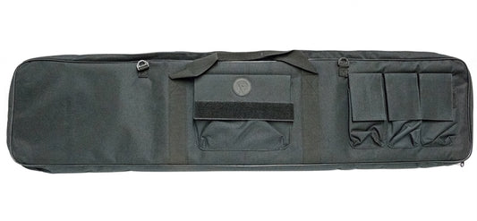 DV Products Borsa Nylon Porta fucile Con Tasca Esterna 130cm - Black