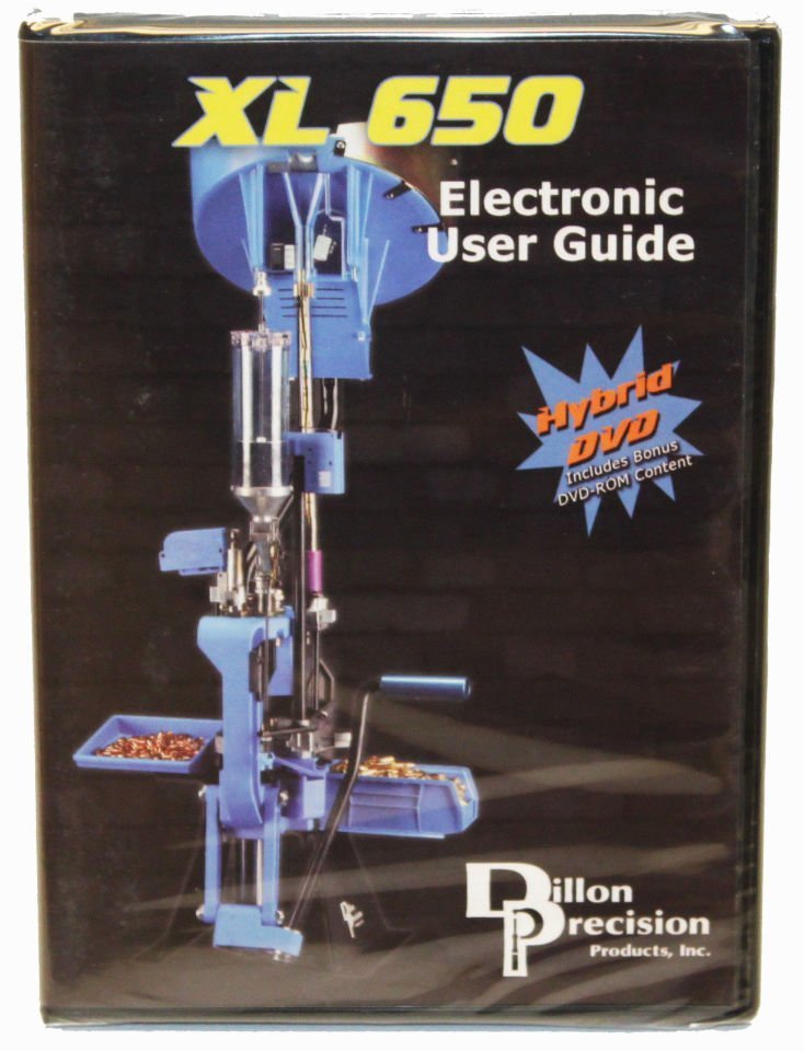 Dillon Precision DVD Electronic User Guide For XL 650