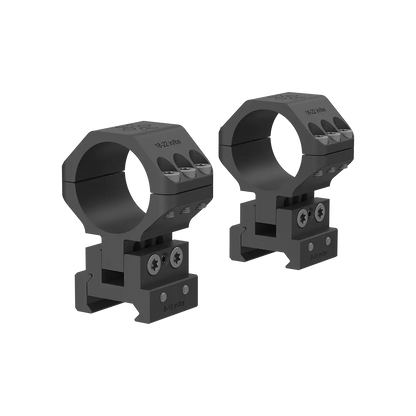 Anelli Vector Optics X-ACCU da 30 mm ad altezza regolabile