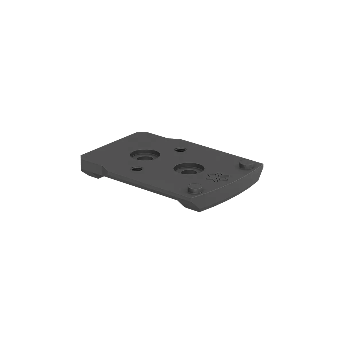 Dettaglio del footprint MOJ della piastra VAS Vector Optics