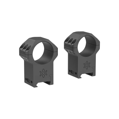 Dettaglio delle sei viti degli anelli X-Accu 30 mm alti