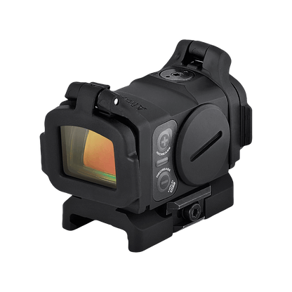Aimpoint Acro C-2 3,5 MOA con attacco fisso 22 mm vista laterale