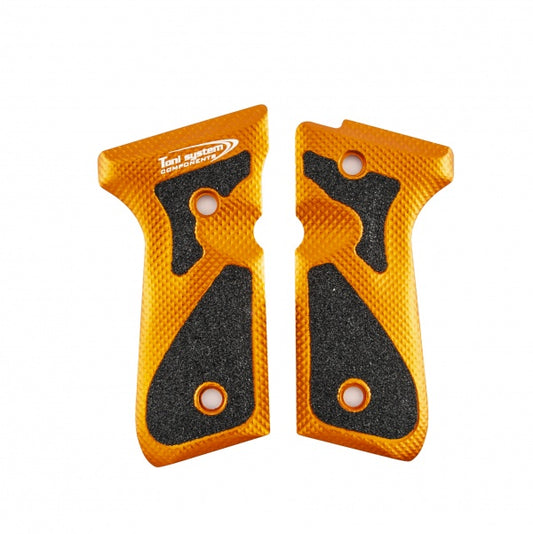 Toni System Guancette 3D per Beretta 92-96-98- Elite LTT-M9A1 ORANGE