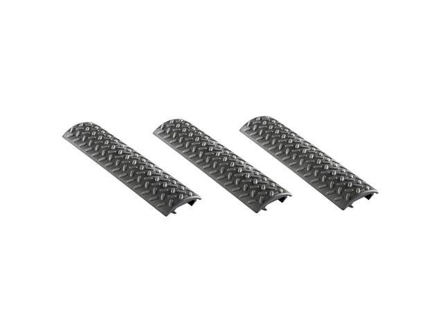 Ergo Copertura Rail Piano Diamante in Gomma 3 pezzi - Black