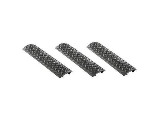 Ergo Copertura Rail Piano Diamante in Gomma 3 pezzi - Black