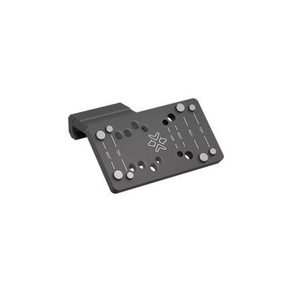 Dettaglio dell'attacco offset Vector Optics in lega 7075-T6