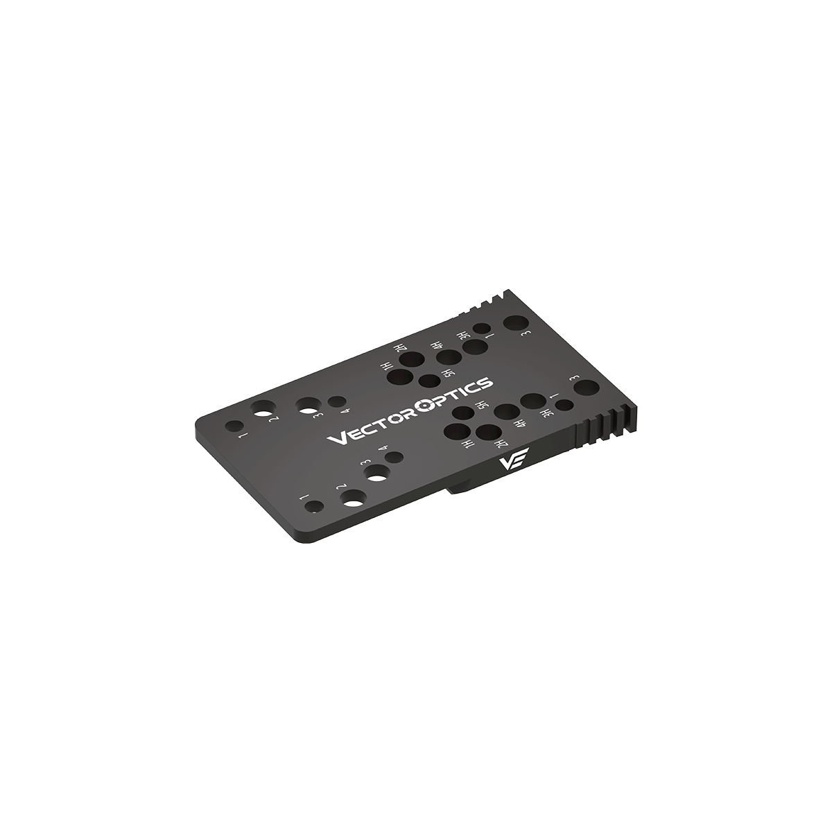 Dettaglio dell'adattatore Vector Optics in lega 7075-T6 per CZ