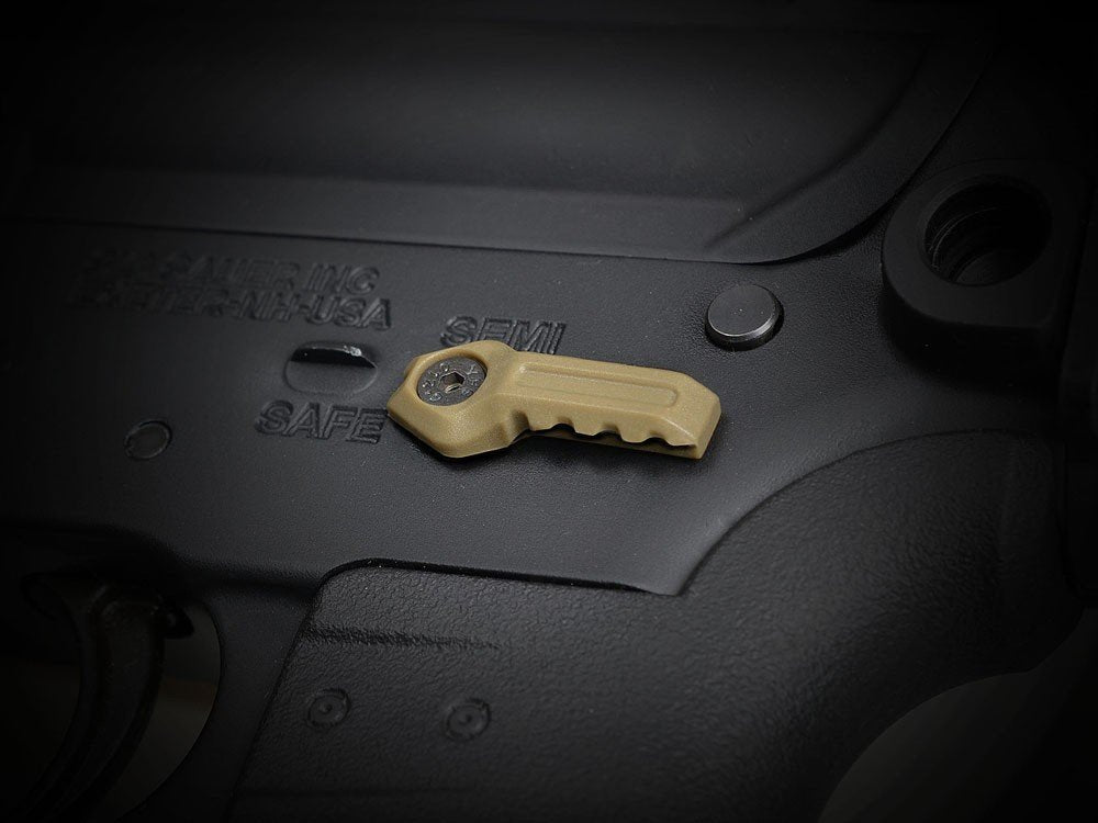 Strike Industries Ultimate Selector Switch kit 10 leve per AR-15, FDE, dettaglio 8