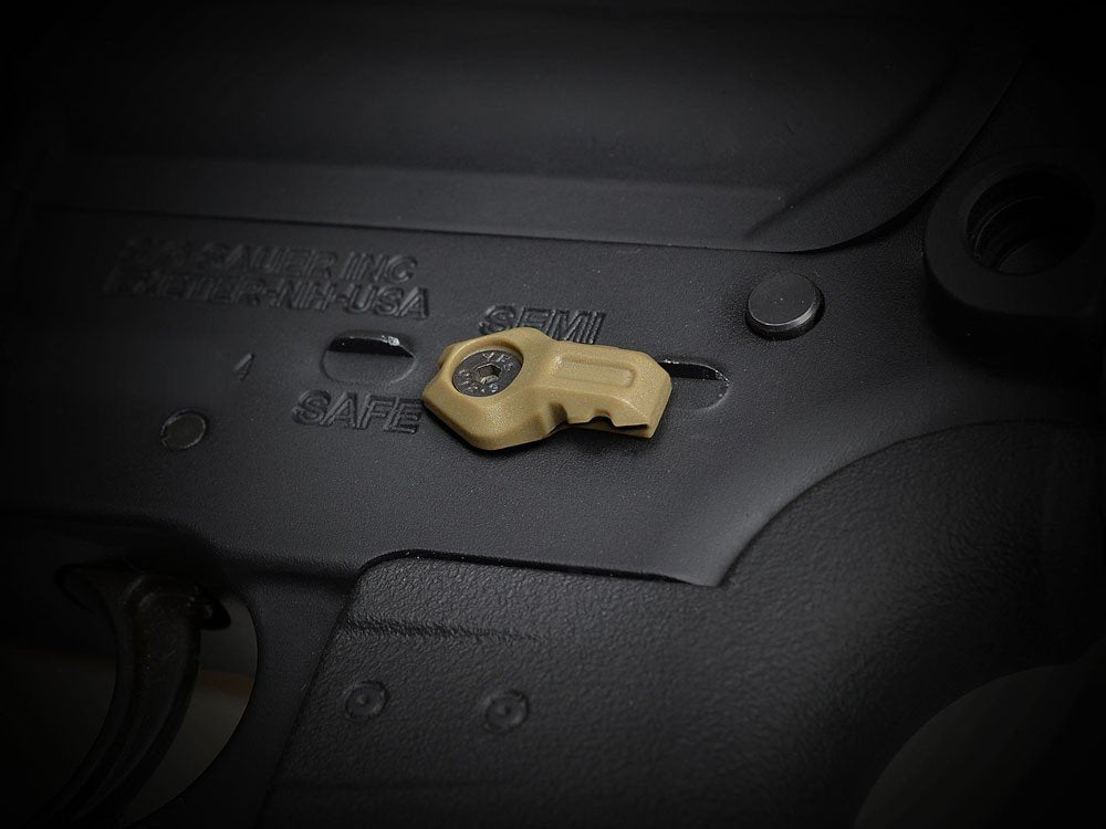 Strike Industries Ultimate Selector Switch kit 10 leve per AR-15, FDE, dettaglio 6