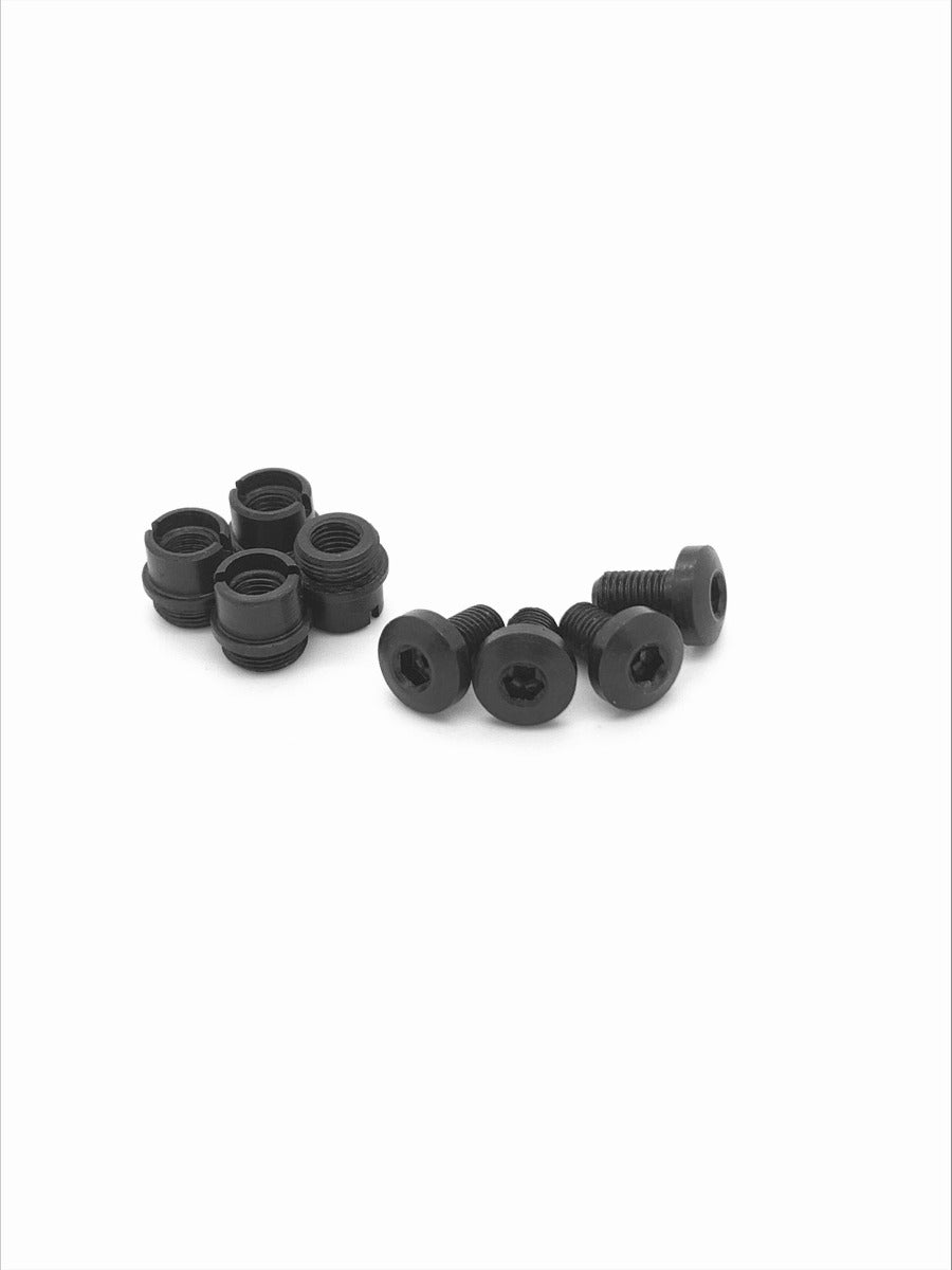 R2 USA 1911 Grip Bushing Set + Screw - Black