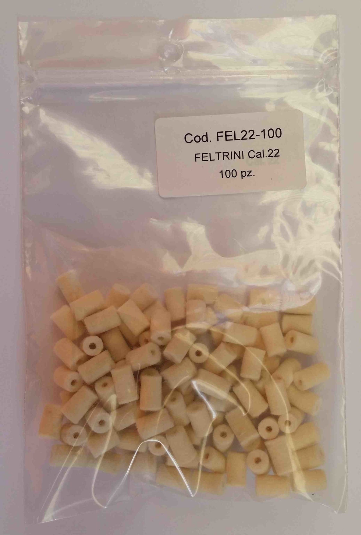 Feltrini Pulizia Cal. 22 Box 100pz.