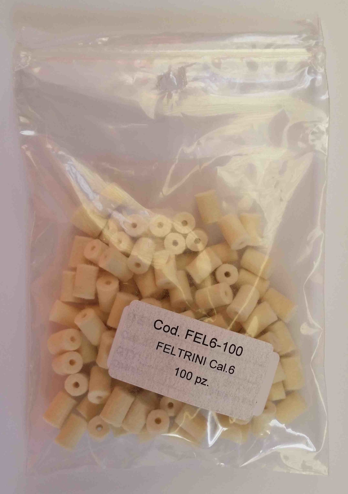 Feltrini Pulizia 6mm Box 100pz.
