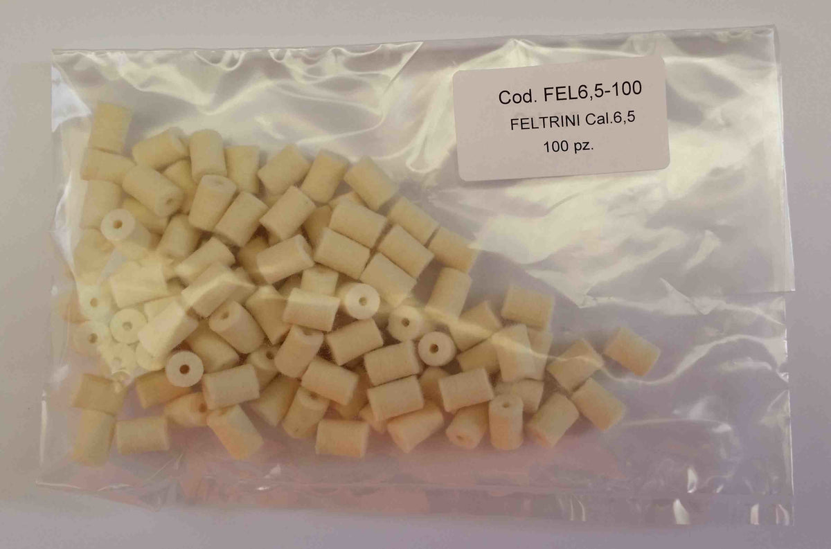 Feltrini Pulizia 6,5mm Box 100pz.