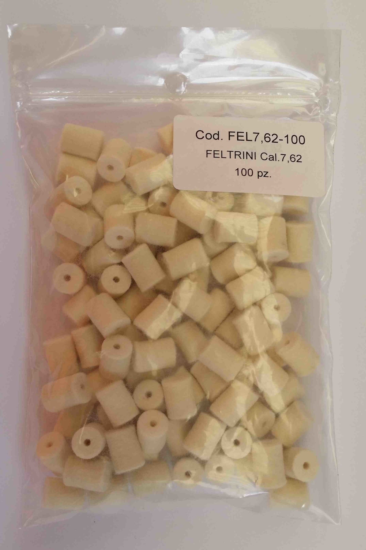 Feltrini Pulizia 7,62mm Box 100pz.