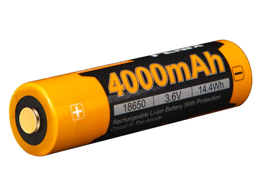 Fenix ARB-L18-4000 – Batteria ricaricabile 18650 4000 mAh