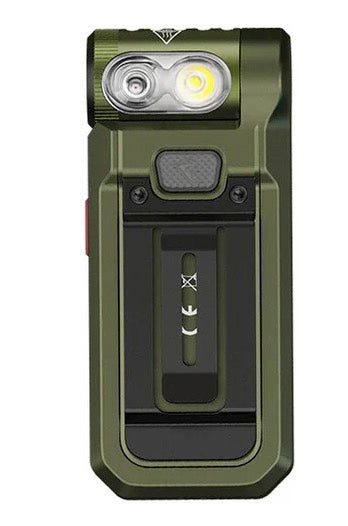 Fenix SW05R-RED – Torcia a clip 150 lumen verde