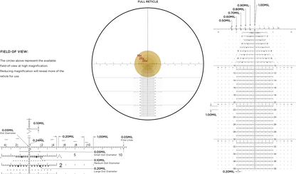 Leupold Cannocchiale Mark 5HD 5-25x56 M5C3 FFP TREMOR 3 Tubo da 35 mm – reticolo Tremor 3 FFP