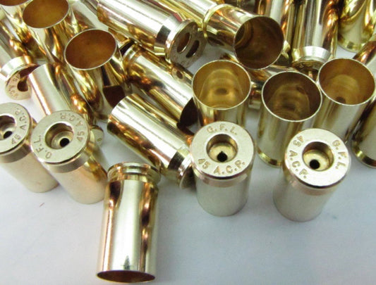 Fiocchi Bossoli Calibro 45 ACP Box 250 Pz