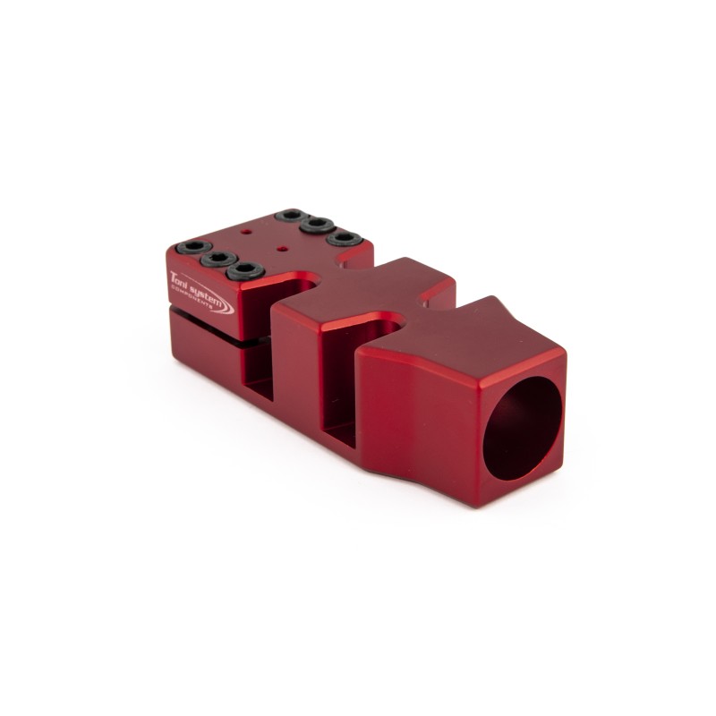 Toni System Freno di bocca diametro 22,5 mm – Rosso